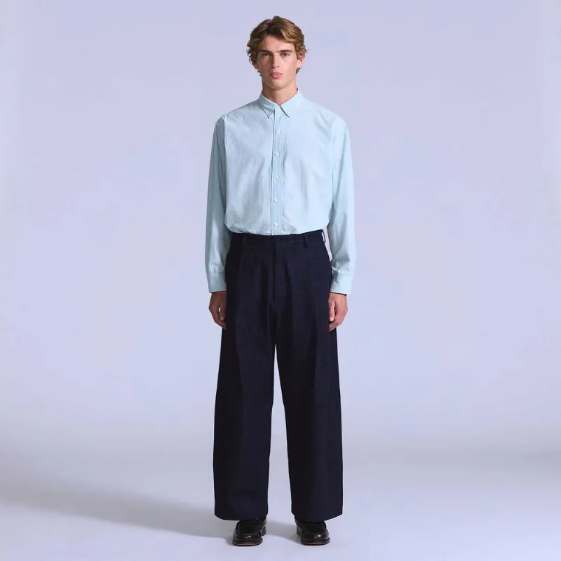 Calça Jeans Levi's® Blue Tab Pleated Trouser Lavagem Média - 38X30 USA | 48 BR