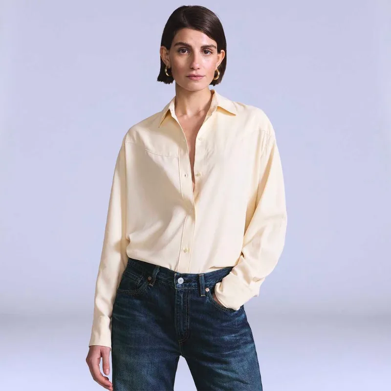 Camisa Levi's® Blue Tab Rider Branca - S USA | P BR
