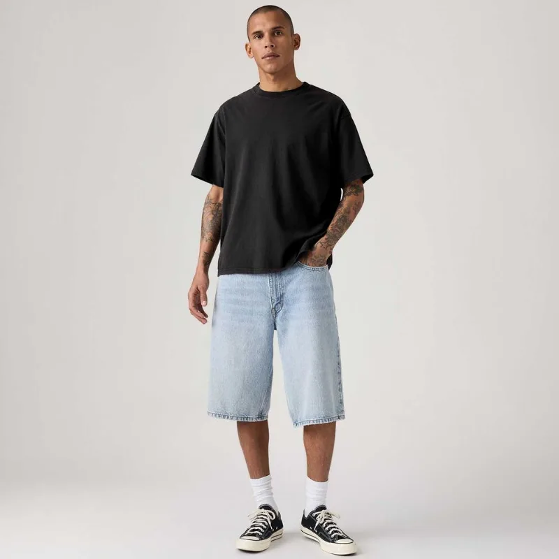 Bermuda Jeans Levi's® 470® Baggy Lavagem Clara - 34 USA | 44 BR