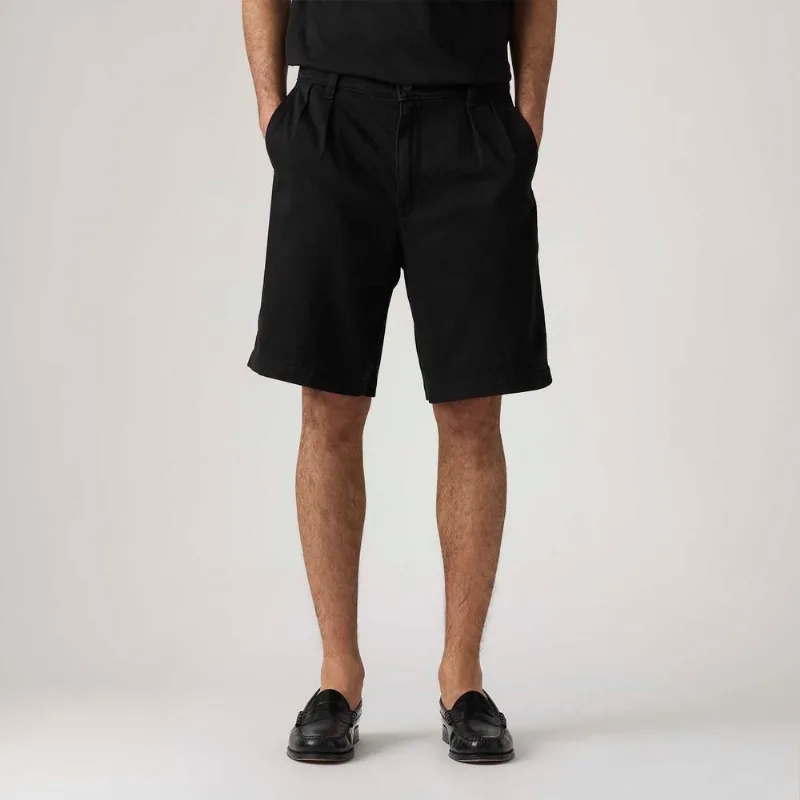 Bermuda Jeans Levi's® Baggy Pleated Preta - 34 USA | 44 BR