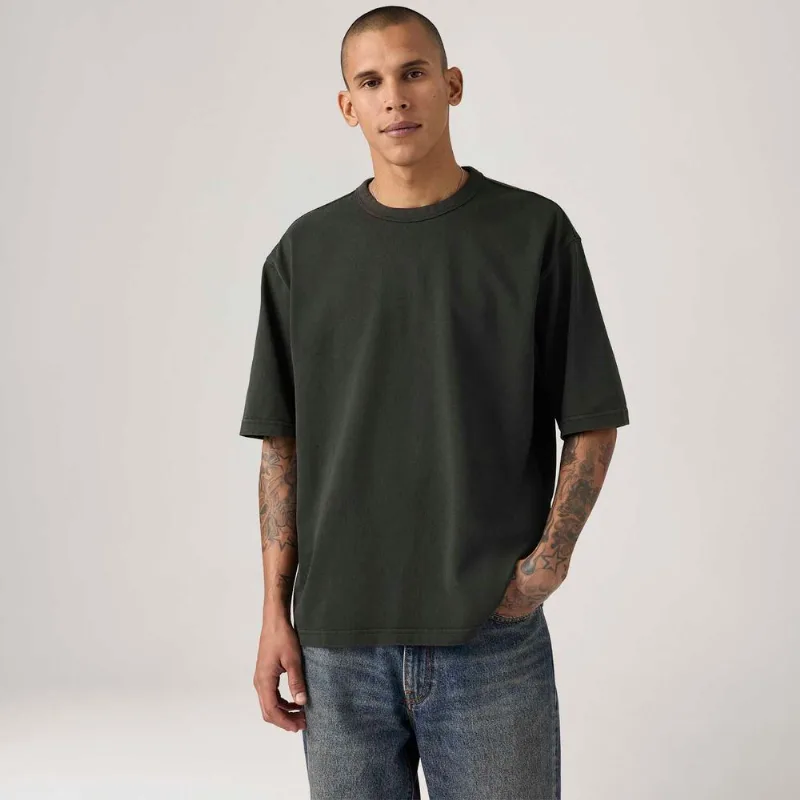 Camiseta Levi's® Heavyweight Loose Preta Manga Curta - L USA | G BR