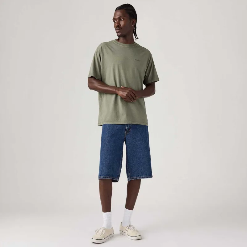 Bermuda Jeans Levi's® 470® Baggy Lavagem Média - 32 USA | 40 BR