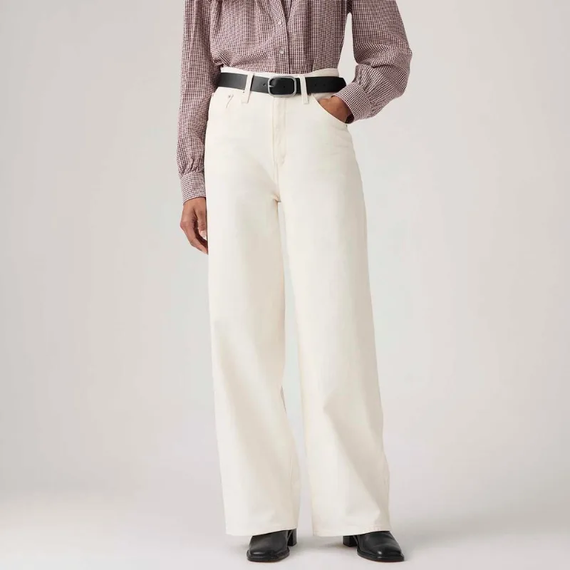 Calça Jeans Levi's® Cinch Baggy Off White - 27X31 USA | 38 BR