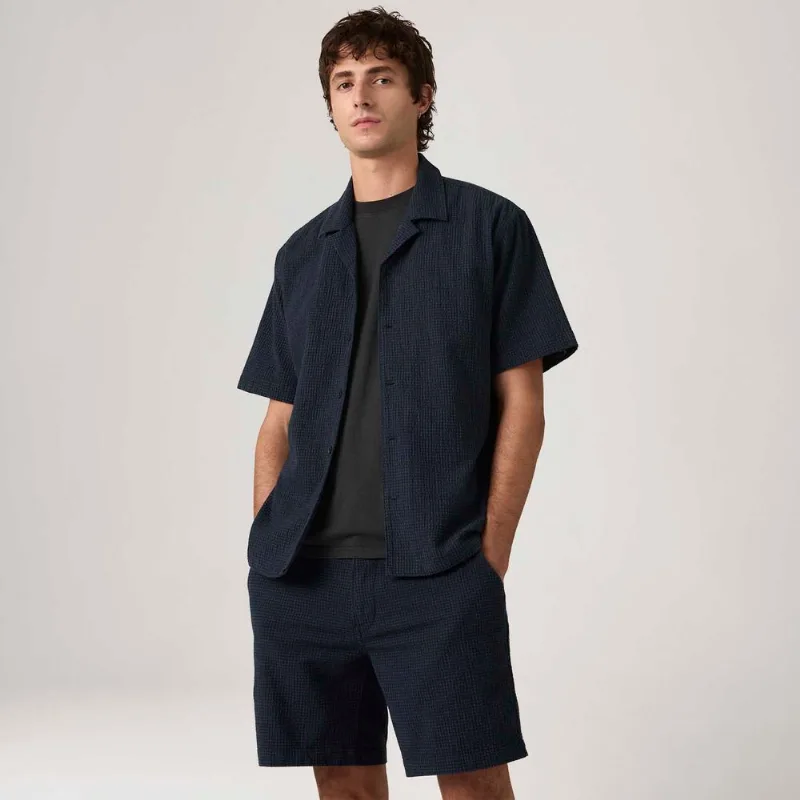 Camisa Levi's® Sunset Camp Standard Azul - M USA | M BR