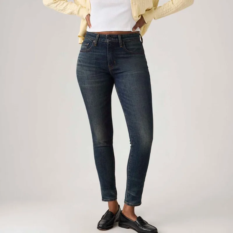 Calça Jeans Levi's® 721® High Rise Skinny Lavagem Escuro - 24X30 USA | 36 BR