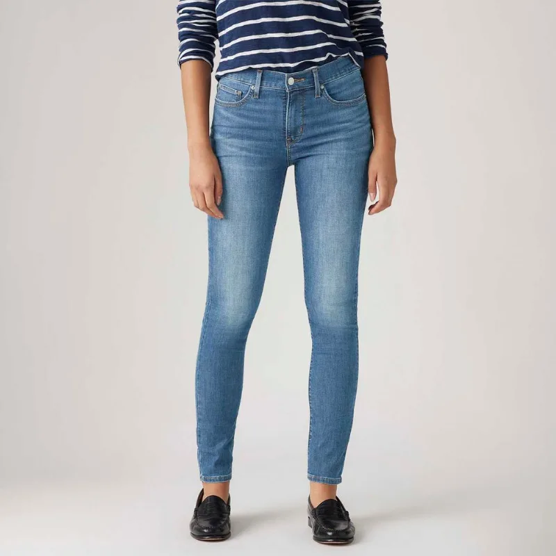 Calça Jeans Levi's® 311® Shamping Skinny Lavagem Clara - 24X30 USA | 36 BR