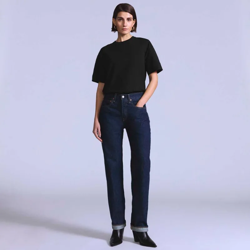 Calça Jeans Levi's® Blue Tab 501® 70's Lavagem Escura - 34X32 USA | 46 BR