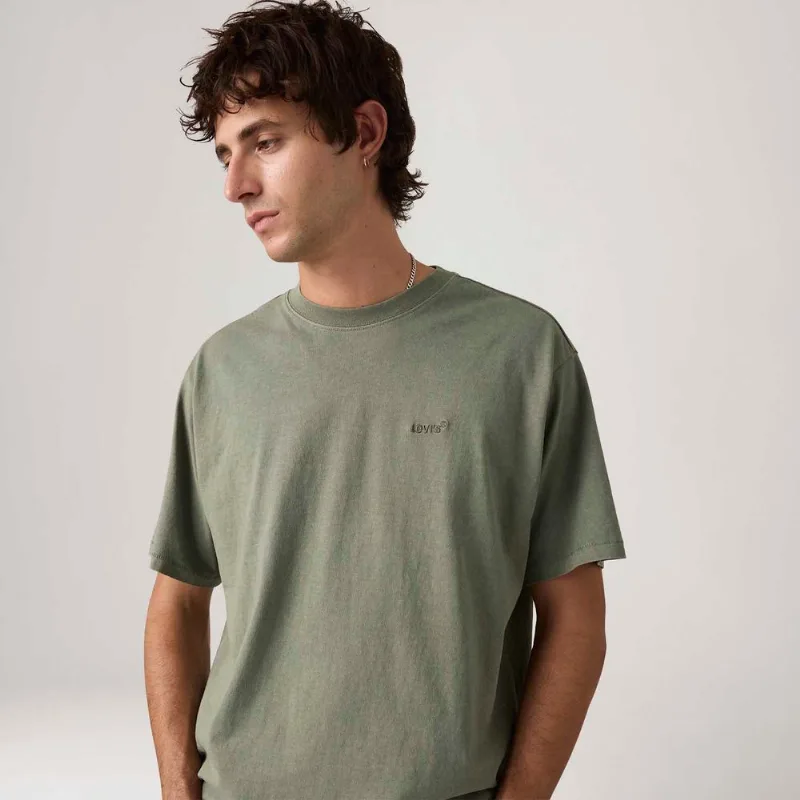 Camiseta Levi's® Red Tab Vintage Verde Manga Curta - XS USA | PP BR