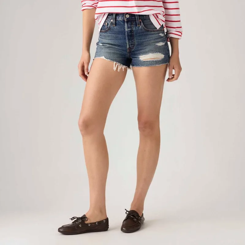 Shorts Jeans Levi's® 501® Original Lavagem Escura - 34 USA | 46 BR