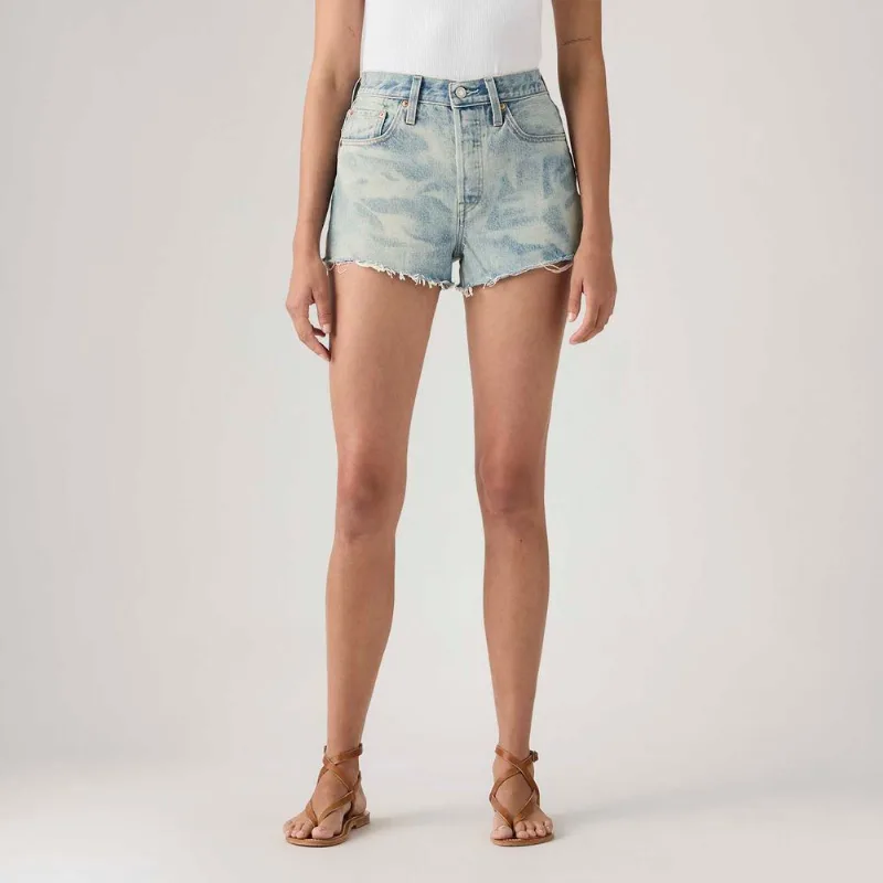 Shorts Jeans Levi's® 501® Original Lavagem Clara - 26 USA | 37 BR