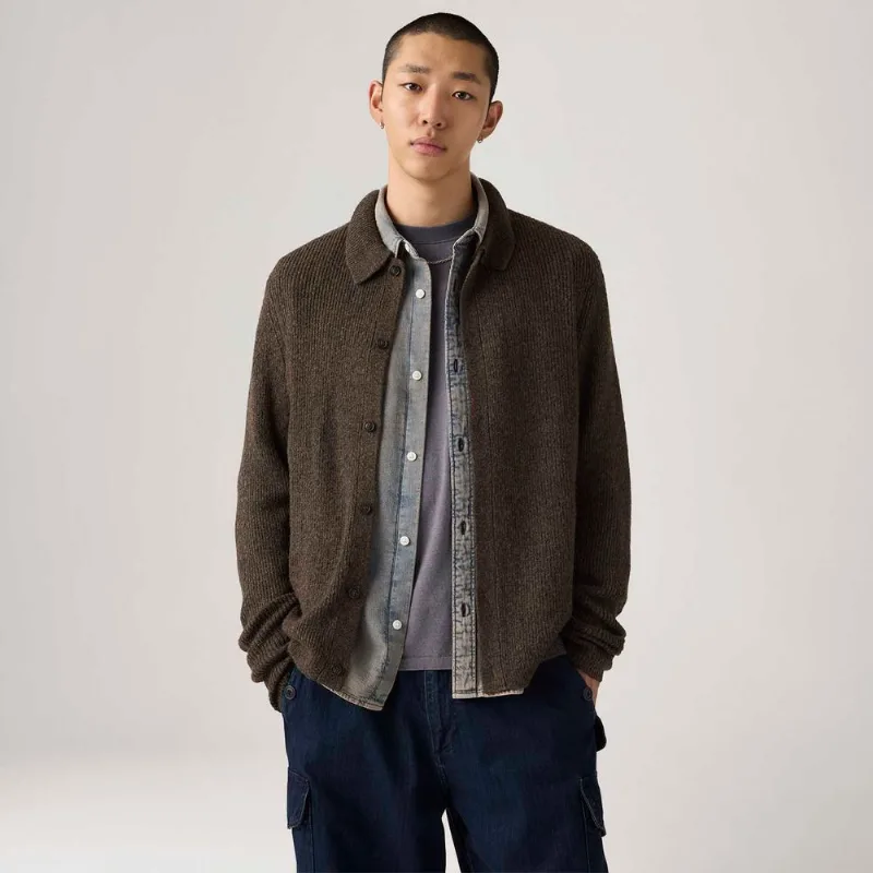 Cardigã Levi's® Catalina Marrom - L USA | G BR