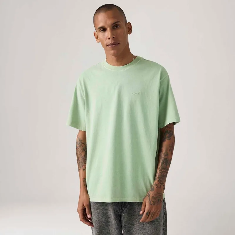 Camiseta Levi's® Red Tab Vintage Manga Curta Verde - XS USA | PP BR