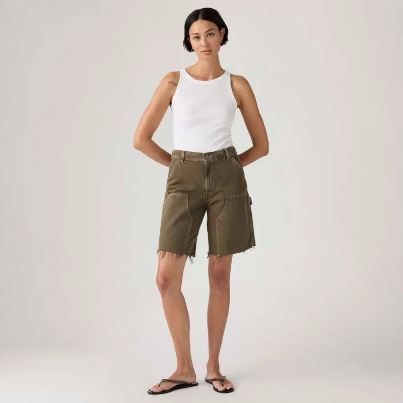 Shorts Jeans Levi's® Baggy Dad Utility Marrom - 32 USA | 43 BR