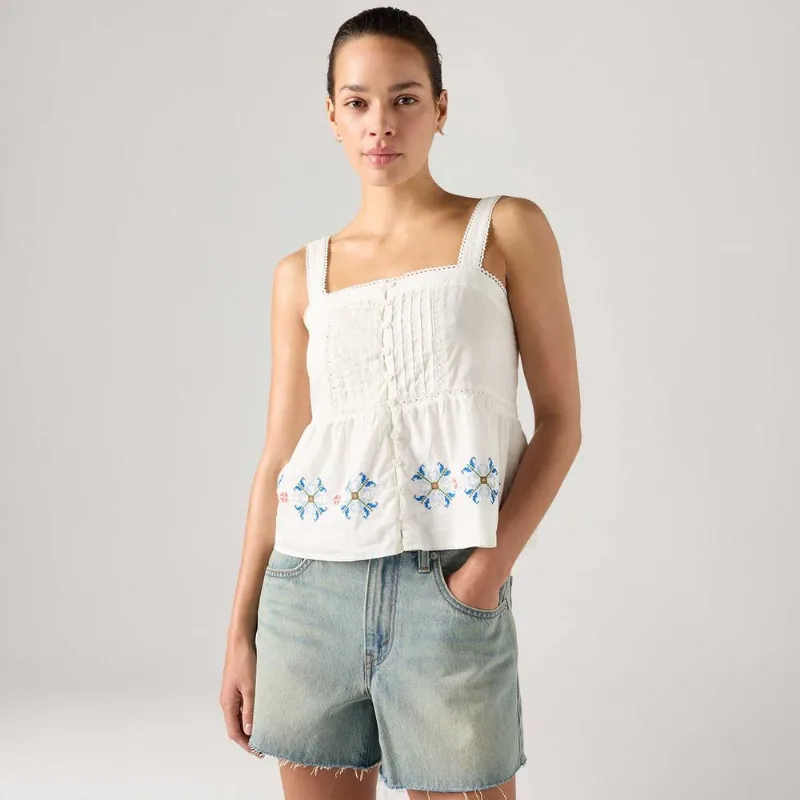 Blusa Levi's® Mimi Branca - M USA | M BR