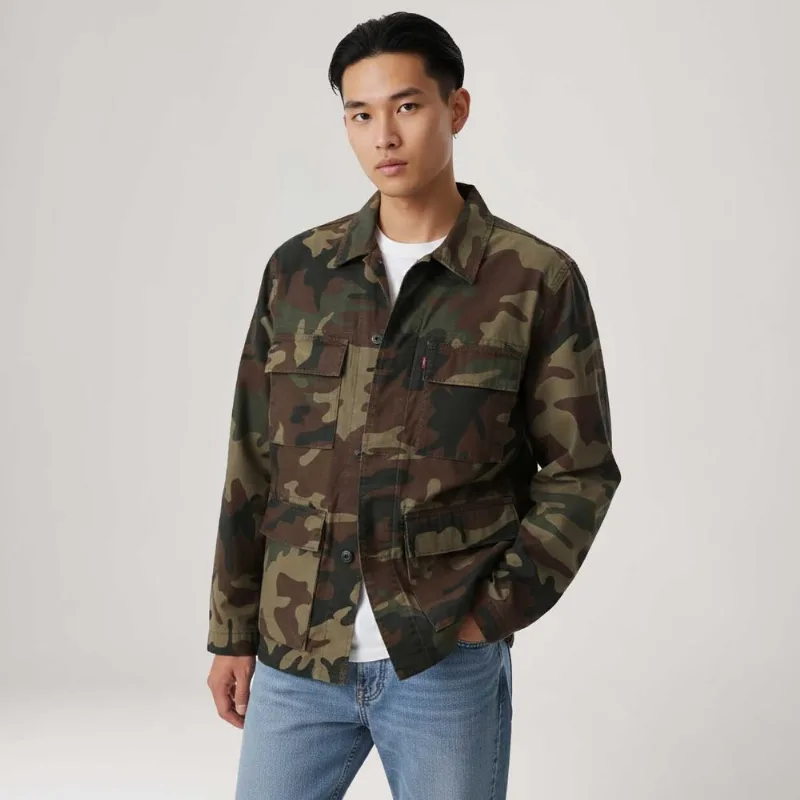 Jaqueta Levi's® Frisko Camuflada - M USA | M BR