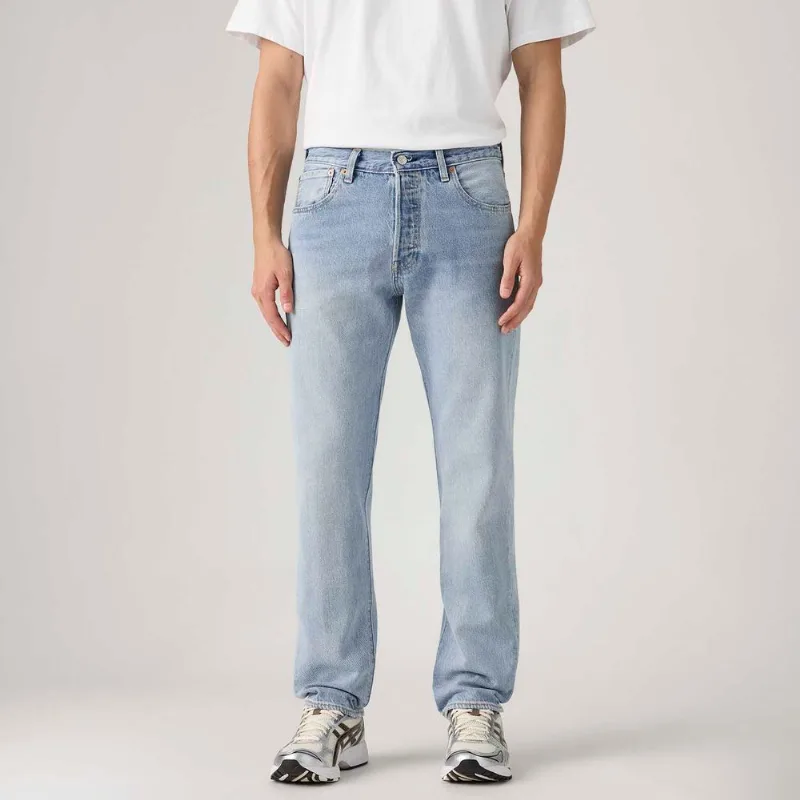 Calça Jeans Levi's® 501® Relaxed Lavagem Clara - 40X30 USA | 50 BR