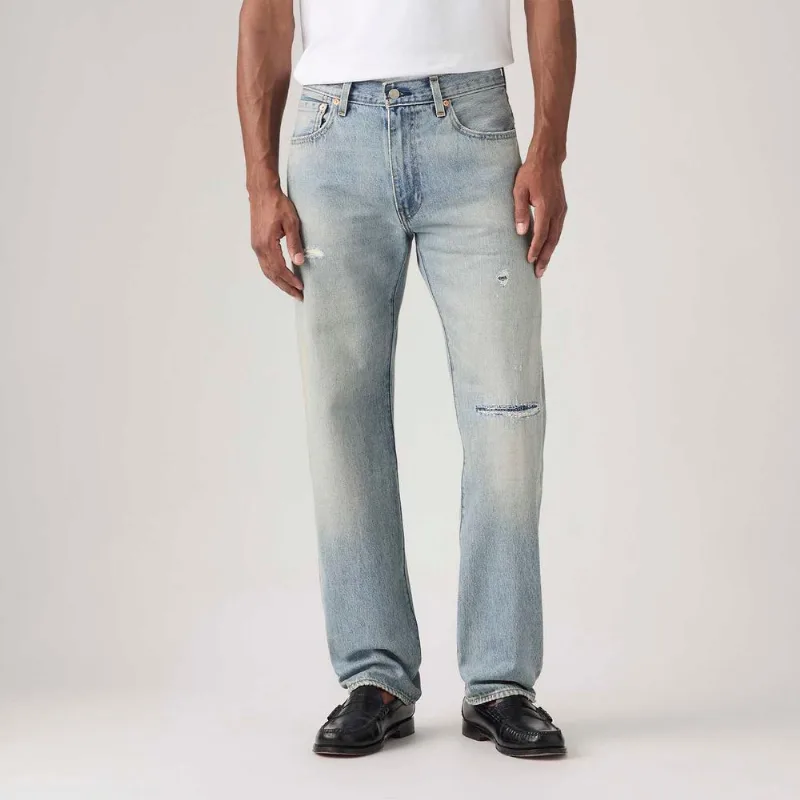 Calça Jeans Levi's® 555® Relaxed Straight Lavagem Clara - 38X32 USA | 48 BR