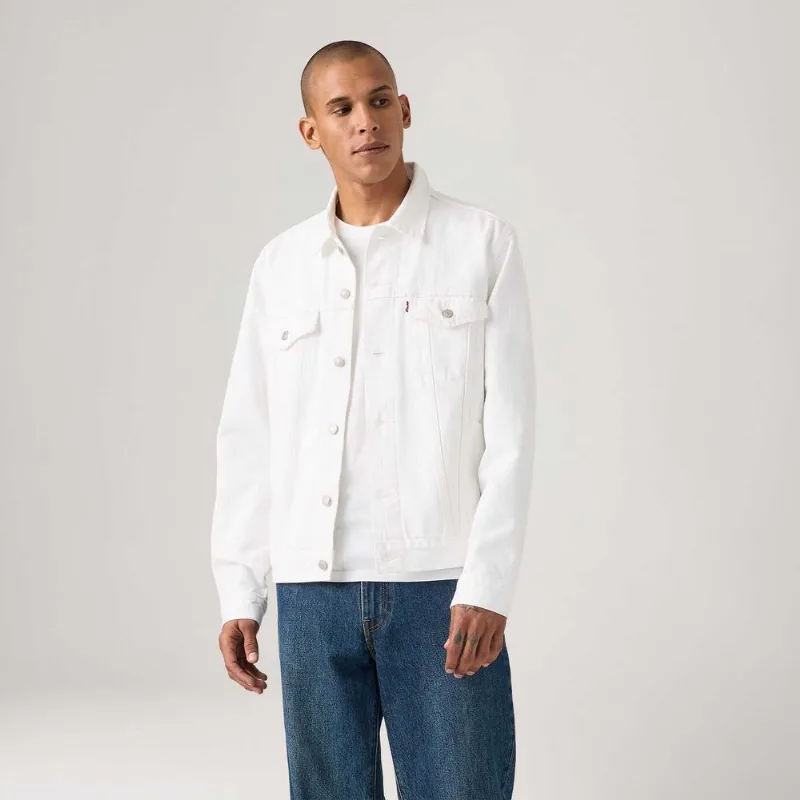 Jaqueta Jeans Levi's® The Trucker Jacket Branca - XL USA | GG BR