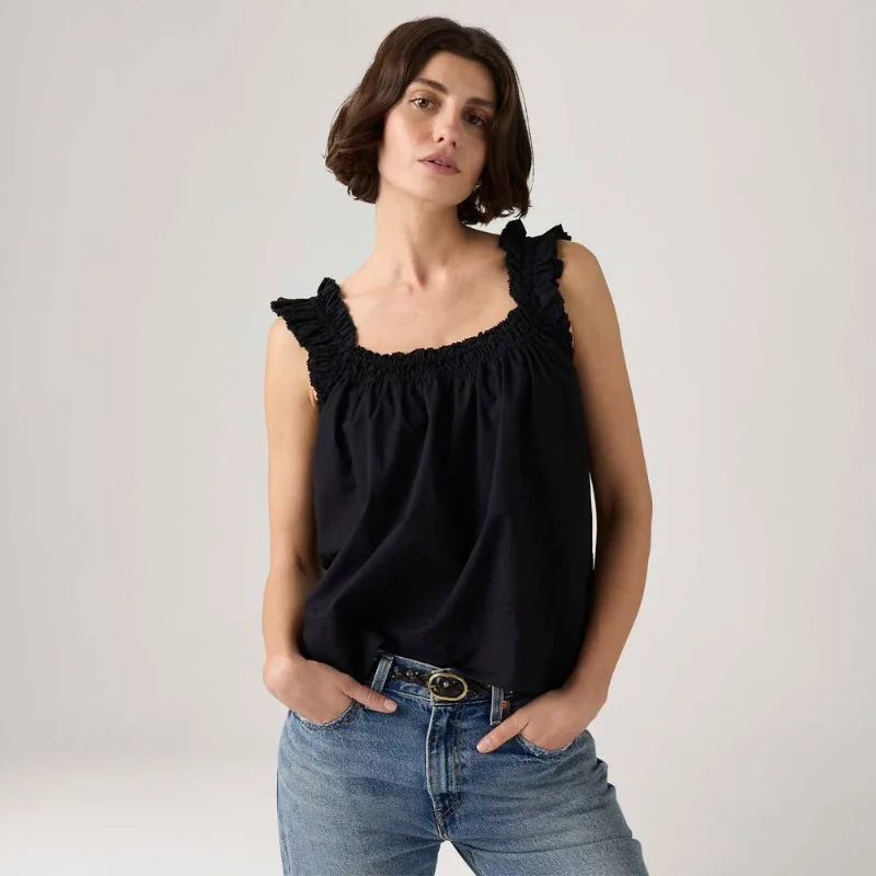 Blusa Levi's® Meg Cotton Preta - XL USA | GG BR