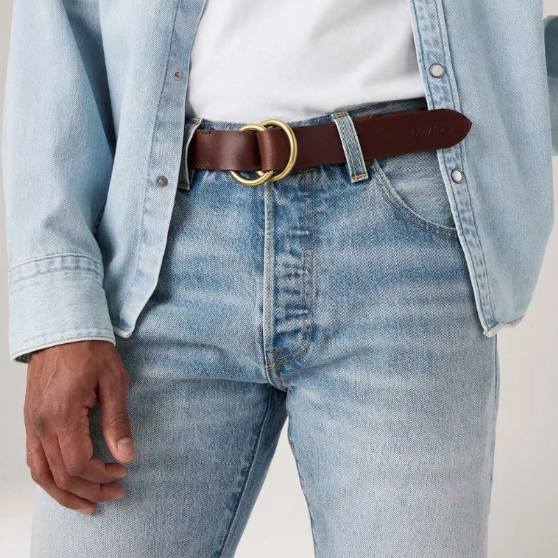 Cinto Levi's® Canden Ring Marrom - 40 USA | 50 BR