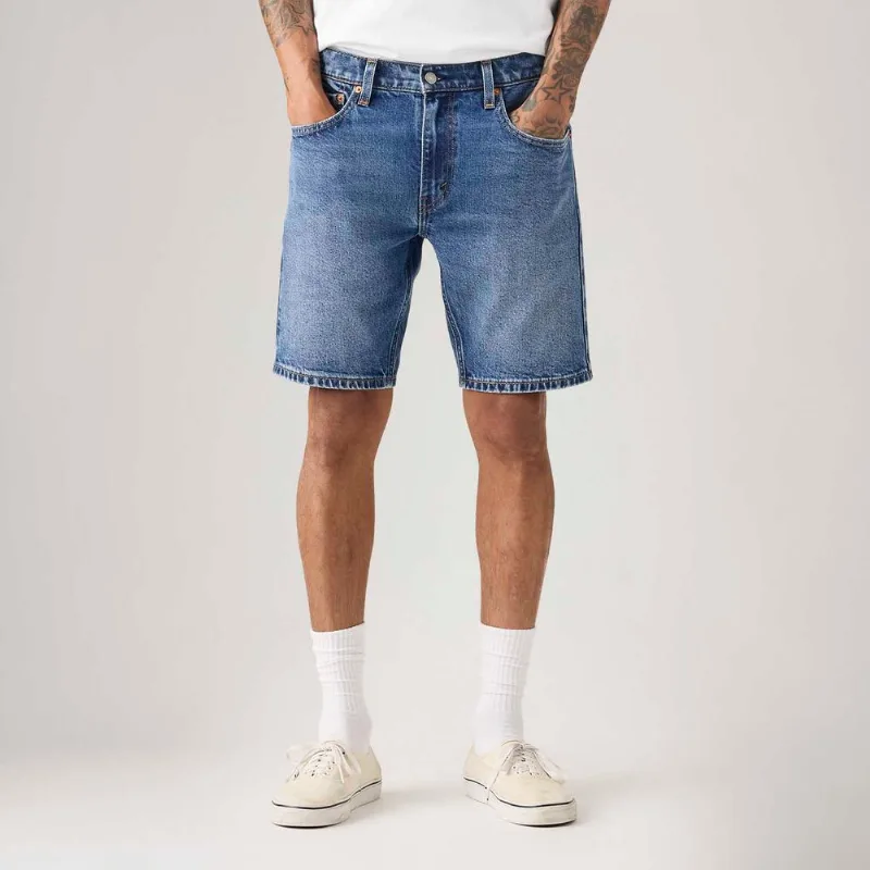 Bermuda Jeans Levi's® 412® Slim Lavagem Média - 33X9 USA | 42 BR