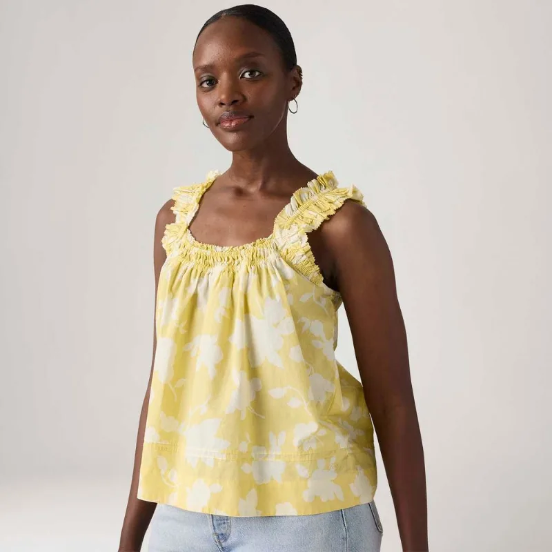 Blusa Levi's® Meg Cotton Amarela - M USA | M BR