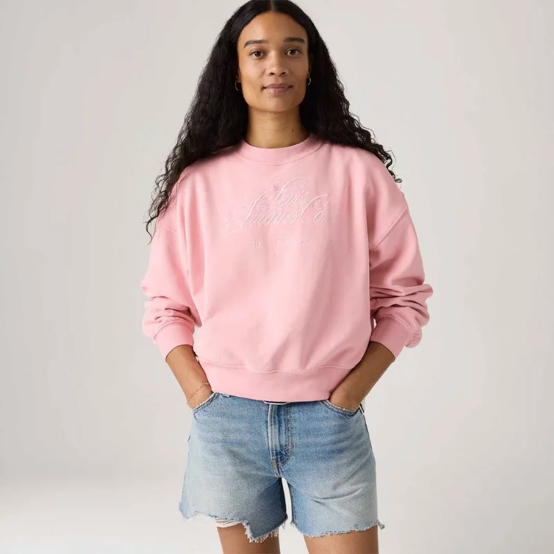 Moletom Levi's® Graphic Boxy Rosa - XL USA | GG BR