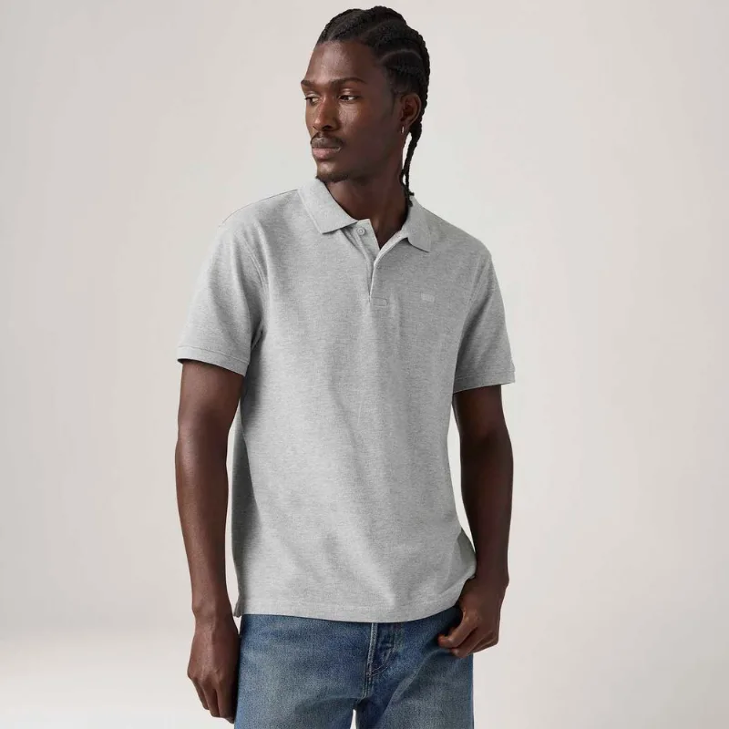 Polo Levi's® Icon Cinza Manga Curta - S USA | P BR