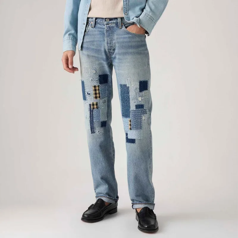 Calça Jeans Levi's® 501® Original Lavagem Média - 33X34 USA | 42 BR