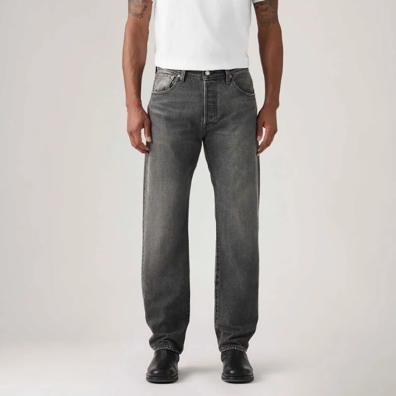 Calça Jeans Levi's® 501® Relaxed Cinza - 32X34 USA | 40 BR