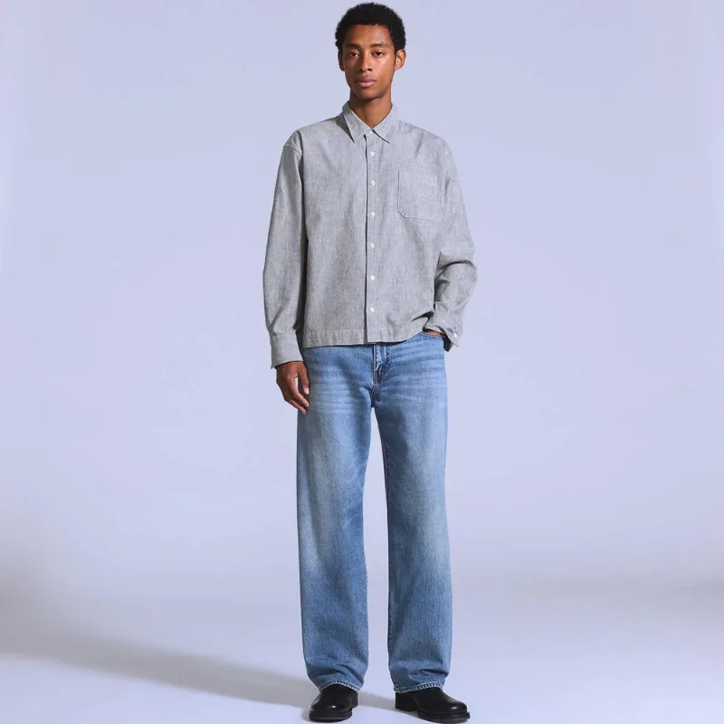 Calça Jeans Levi's® Blue Tab Marker Loose Lavagem Média - 36X32 USA | 46 BR