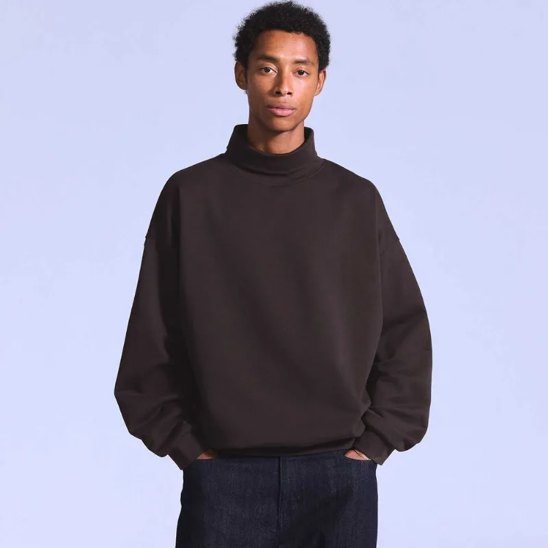 Moletom Levi's® Blue Tab Turtleneck Marrom - M USA | M BR