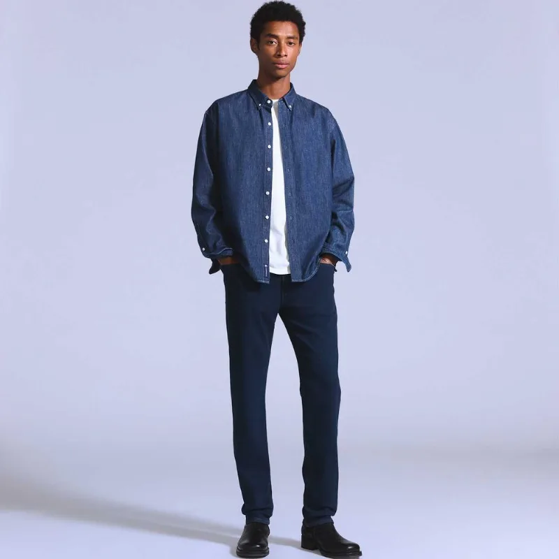 Calça Jeans Levi's® Blue Tab 502® Taper Lavagem Escura - 33X34 USA | 42 BR