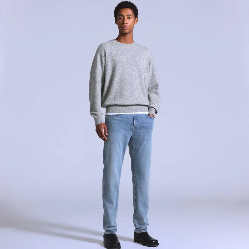 Calça Jeans Levi's® Blue Tab 502® Taper Lavagem Clara - 28X34 USA | 36 BR