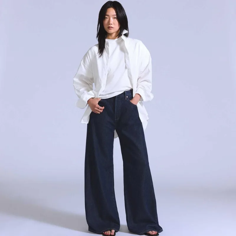 Calça Jeans Levi's® Blue Tab Max Loose Lavagem Escura - 25X33 USA | 36 BR
