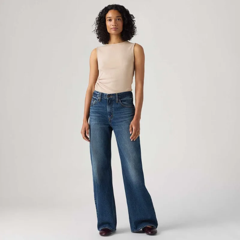 Calça Jeans Levi's® Loose Boot Lavagem Média - 32X33 USA | 43 BR