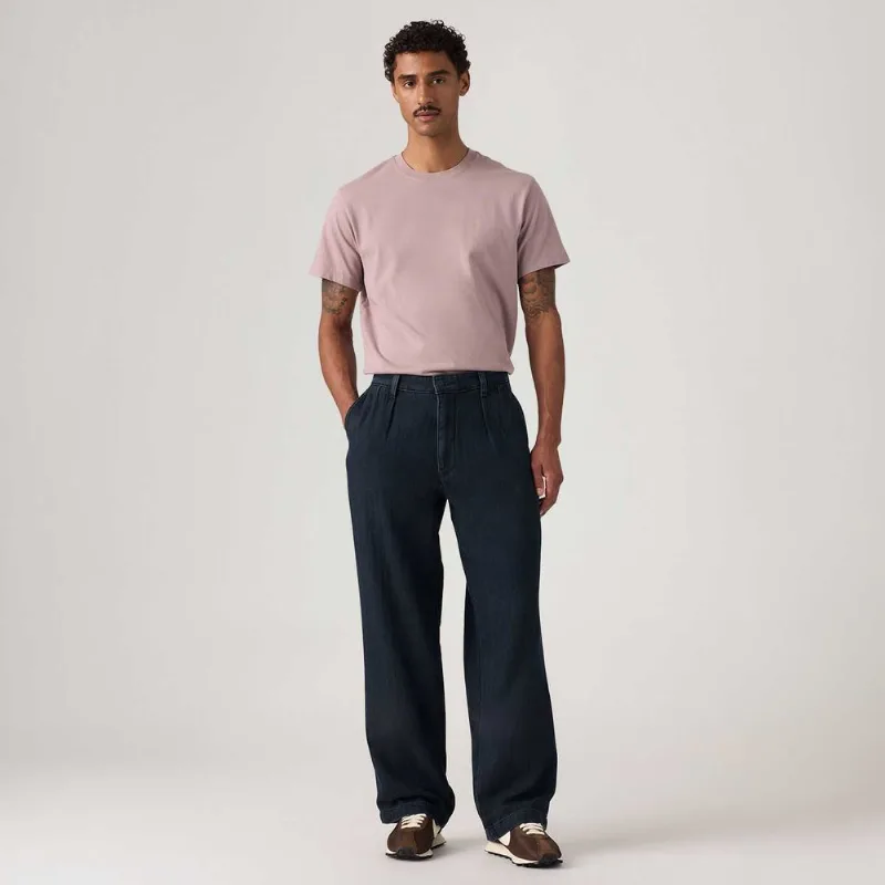 Calça Levi's® Chino XX Baggy Pleated Azul Marinho - 28X34 USA | 36 BR