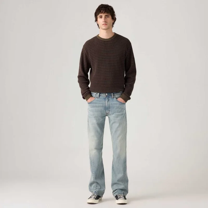 Calça Jeans Levi's® Twisted Slim Flare Lavagem Clara - 36X34 USA | 46 BR