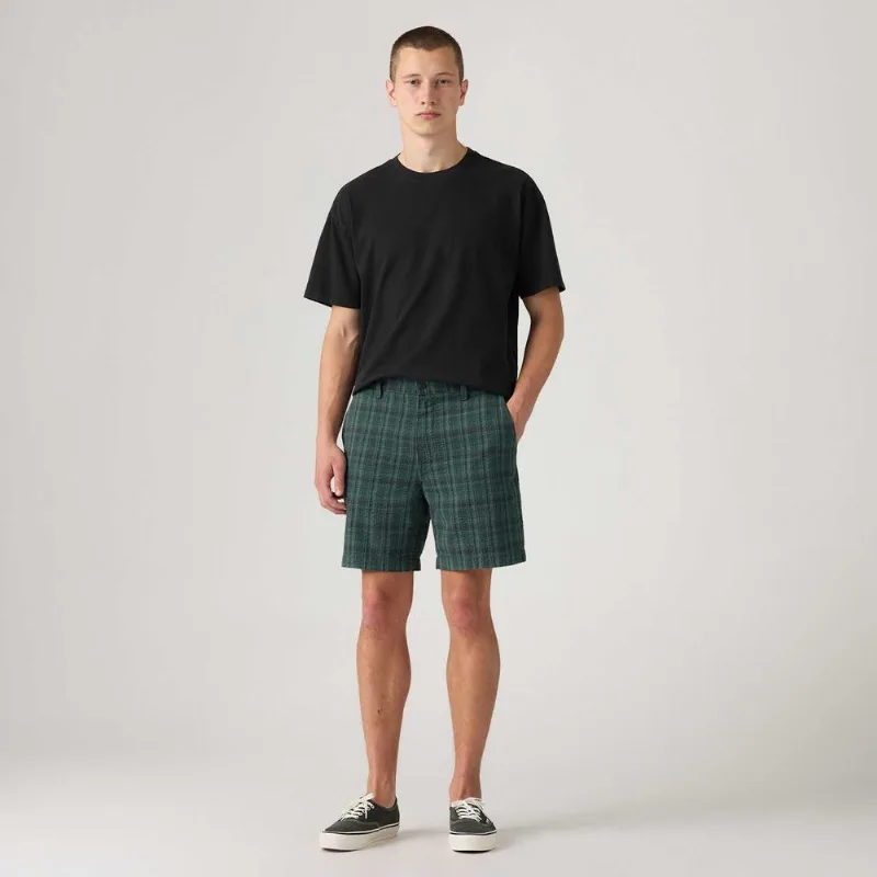 Bermuda Levi's® XX Authentic Relaxed II Xadrez Verde - 36X8 USA | 46 BR