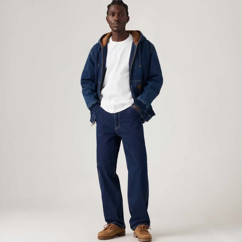 Calça Jeans Levi's® 568® Loose Straight Carpenter Lavagem Escura - 34X32 USA | 44 BR