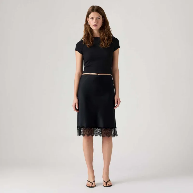 Saia Levi's® Lynn Midi Preta - XL USA | GG BR