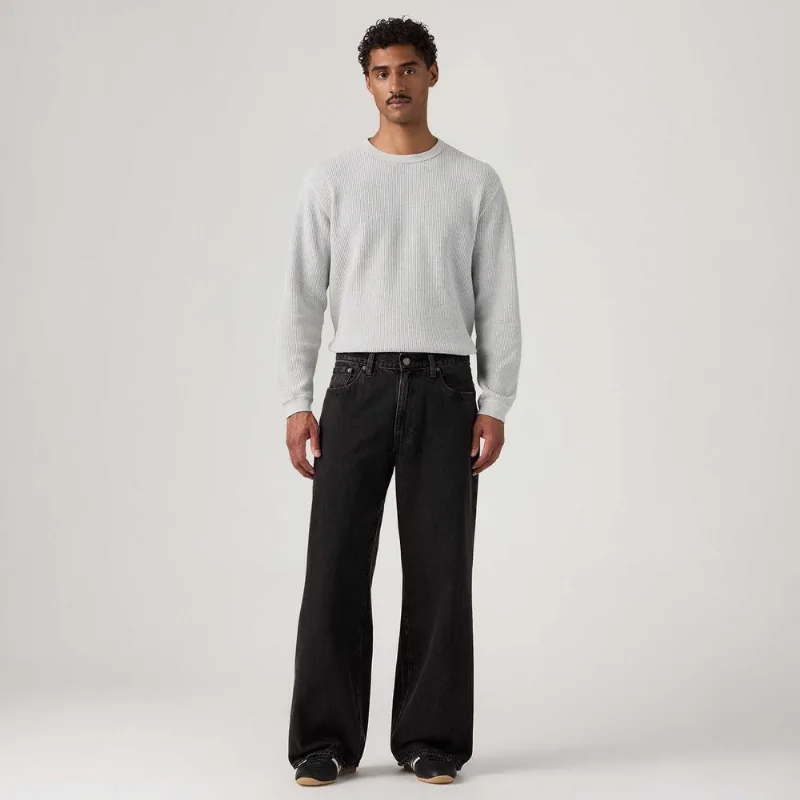 Calça Jeans Levi's® Baggy Wideleg Lavagem Escura - 32X34 USA | 40 BR