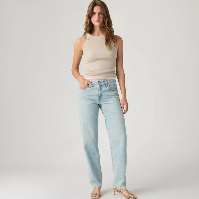 Calça Jeans Levi's® Loose Taper Lavagem Clara - 28X33 USA | 39 BR