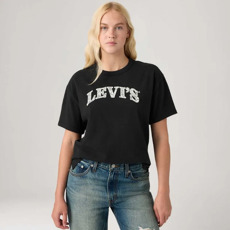 Camiseta Levi's® Graphic Vintage Tee Preta Manga Curta - XL USA | GG BR