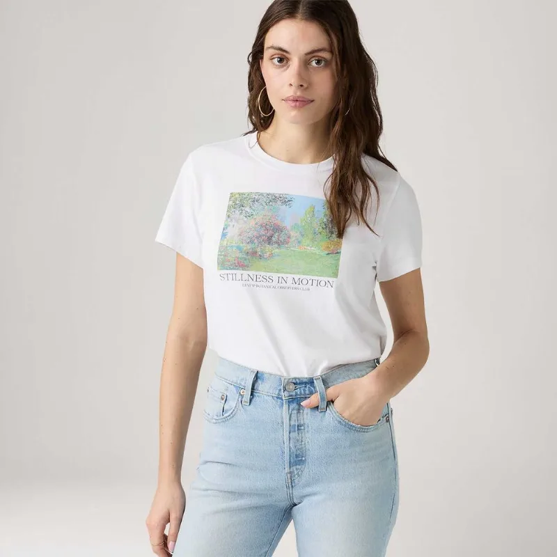Camiseta Levi's® Favorite Graphic Branca Manga Curta - XL USA | GG BR