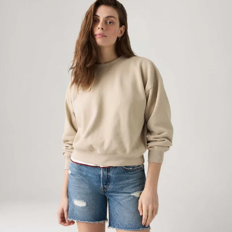Moletom Levi's® Vintage Boxy Sweatshirt Bege - XL USA | GG BR