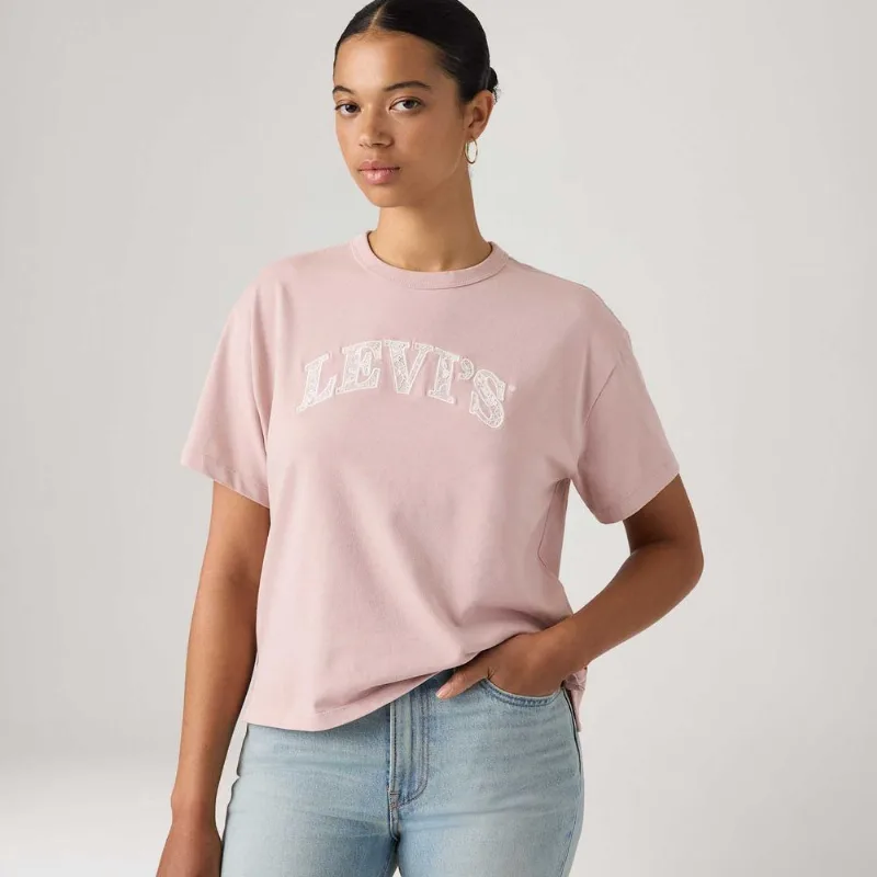 Camiseta Levi's® Graphic Vintage Tee Ros Claro Manga Curta - XL USA | GG BR