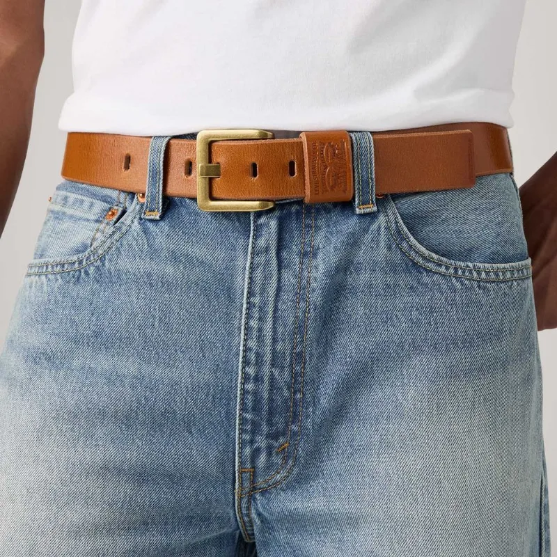 Cinto Levi's® Arlo Wide Prong Laranja - 40 USA | 110 cm