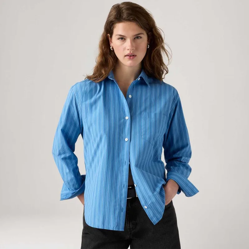 Camisa Levi's® Harlie Boyfiend Azul - L USA | G BR
