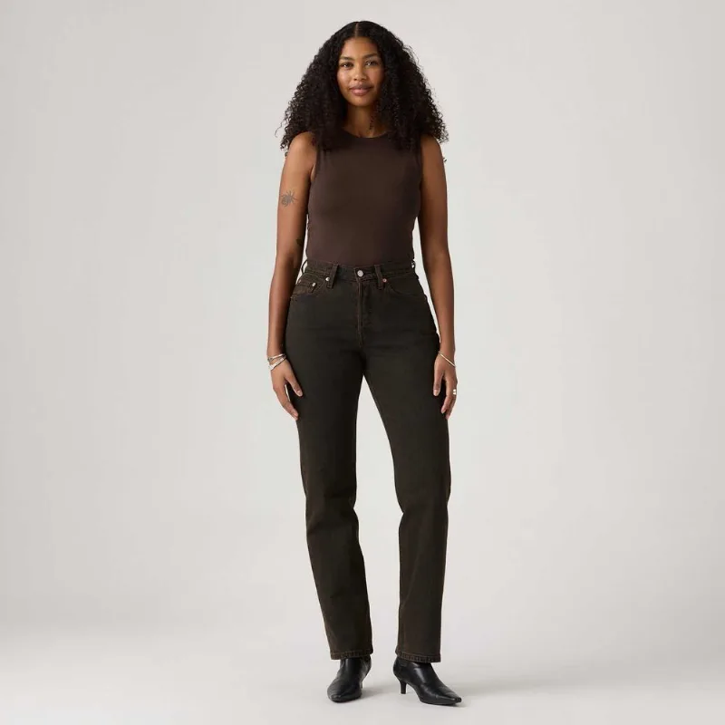 Calça Jeans Levi's® 501® Curve Marrom - 30X32 USA | 41 BR